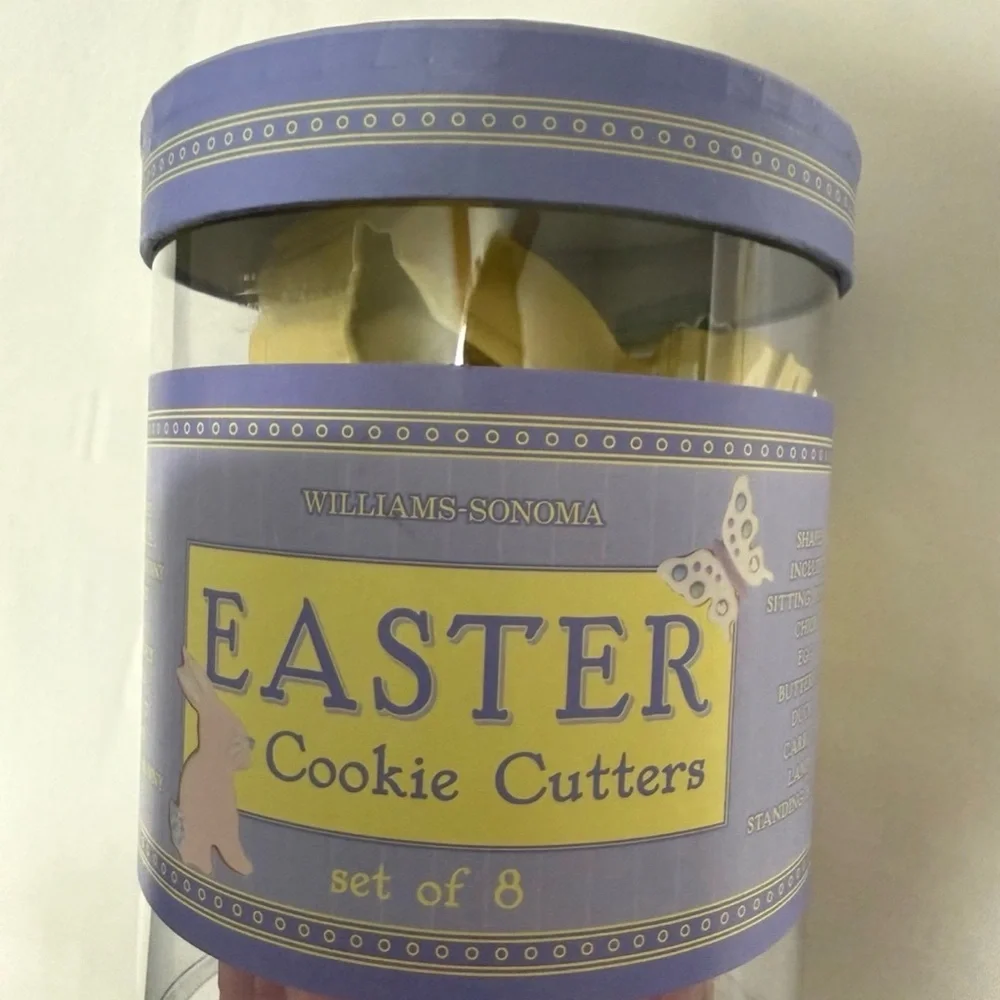 Williams Sonoma Pastel Easter Cookie Cutters